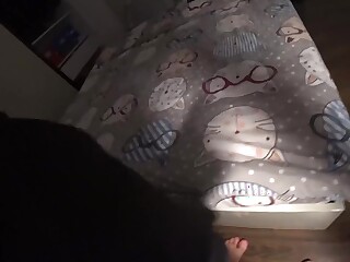 Brunette MILF gets pounded hard in homemade fuck